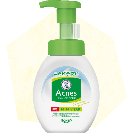 メンソレータム アクネス&reg;薬用ふわふわな泡洗顔