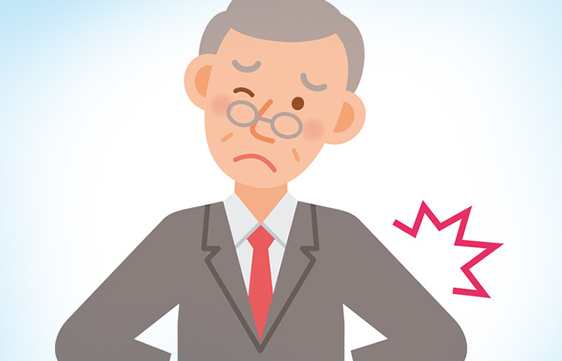 加齢による胃や食道の筋力の衰え