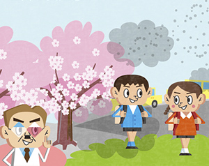 比霧霾更小的PM0.5出現？？兒童春季護眼篇